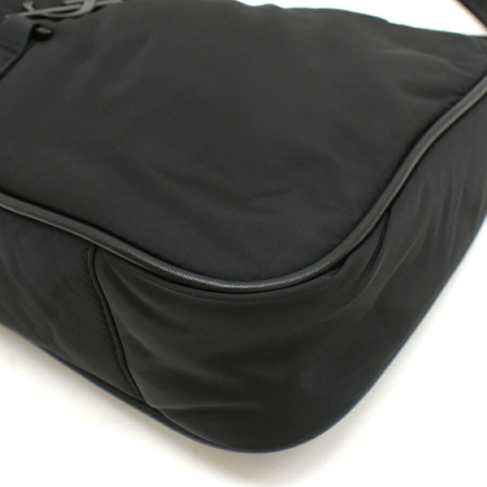 Saint Laurent Saint Laurent YSL Paris Shoulder Bag Black Nylon - Picture 5 of 9